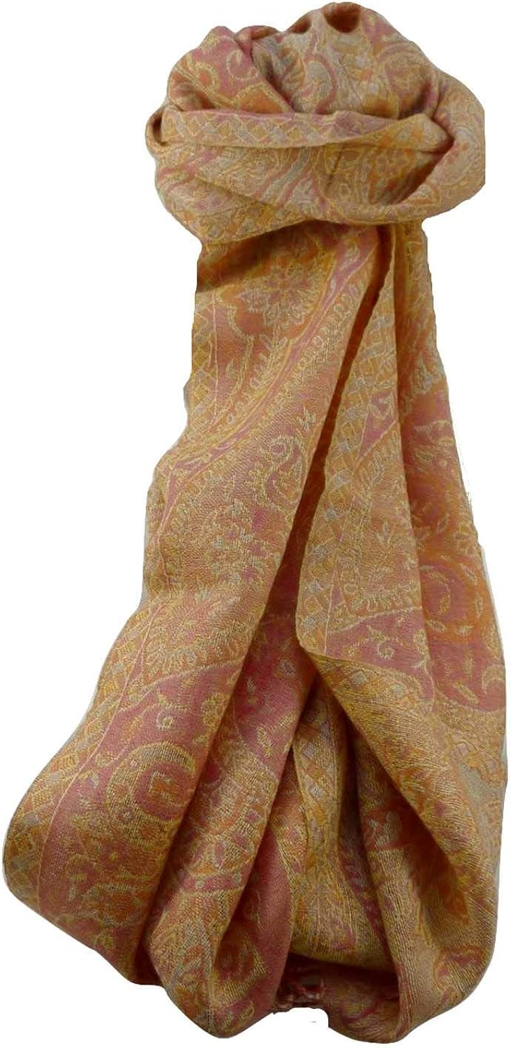 Muffler Scarf 5443 in Fine Pashmina Wool Heritage Range by Pashmina