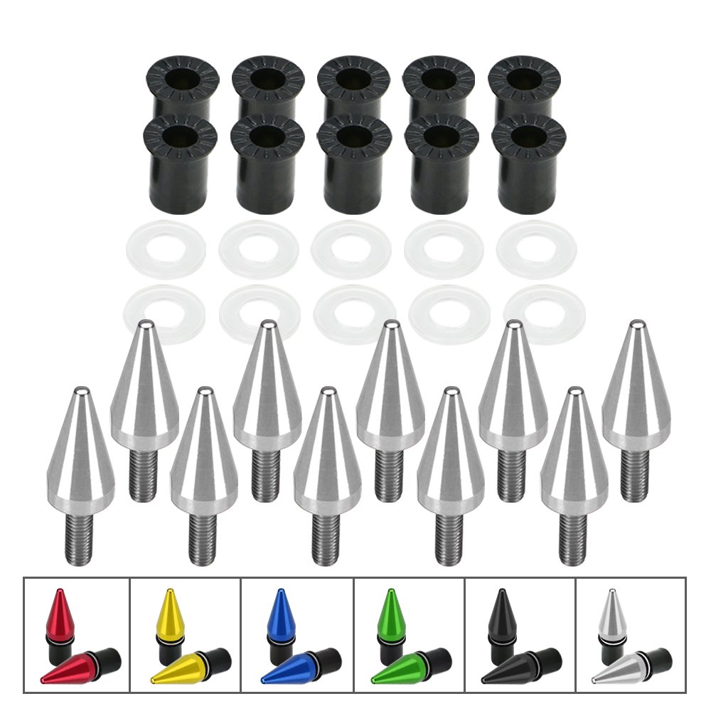 Spike Motorcycle Windscreen Bolts Windshield Screws Set