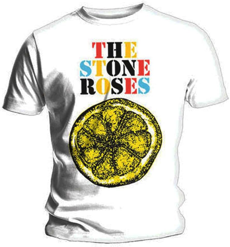 Official T Shirt THE STONE ROSES White BIG LEMON Multi XXL