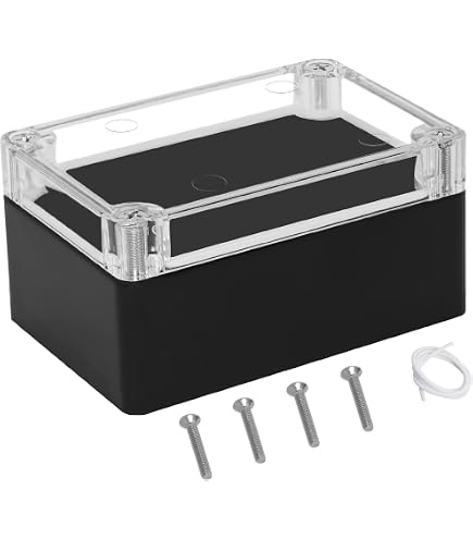 Hammond 1551NBK Black ABS Plastic Project Box - Inches (1.38