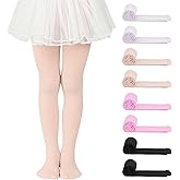 Zando 8 Pairs Halloween Tights Girls - Girls Tights for School Party,Halloween Ultra Soft Colorful Full Leggings 4-14 Years