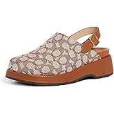 COACH Women's Sculpted C Platform Clogs