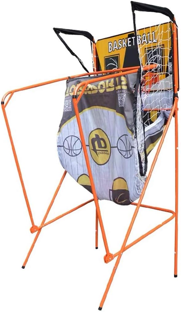 Ygo Basketball Hoop Shot Creator Indoor Basketball Home Basketball Court Includes 5 Balls and Inflator for Single and Double Play : Sports & Outdoors