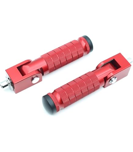Amazon.com: Super 73 S-2 / RX/ZX - Rear Pegs Bolt on Easy MOD (Red