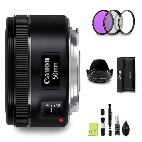 GYTE BUNDLE | Objetivo Canon - EF 50 mm f/1.8 STM: Amazon.es ...