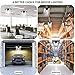 Deformable LED Garage Lights, 80W LED Garage Ceiling Lights with 3 Adjustable Panels, 8000LM, E26 LED Shop Lights for Garage, Warehouse, Basement, Barn Light (No Motion Detection) (1 Pack)