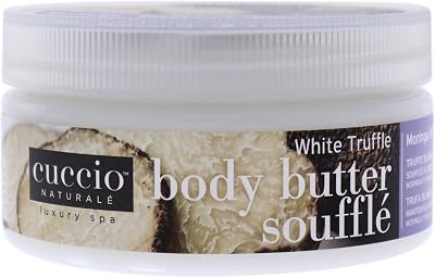 Cuccio Naturale White Truffle Body Souffle 8oz Moringa Patchouli Unisex