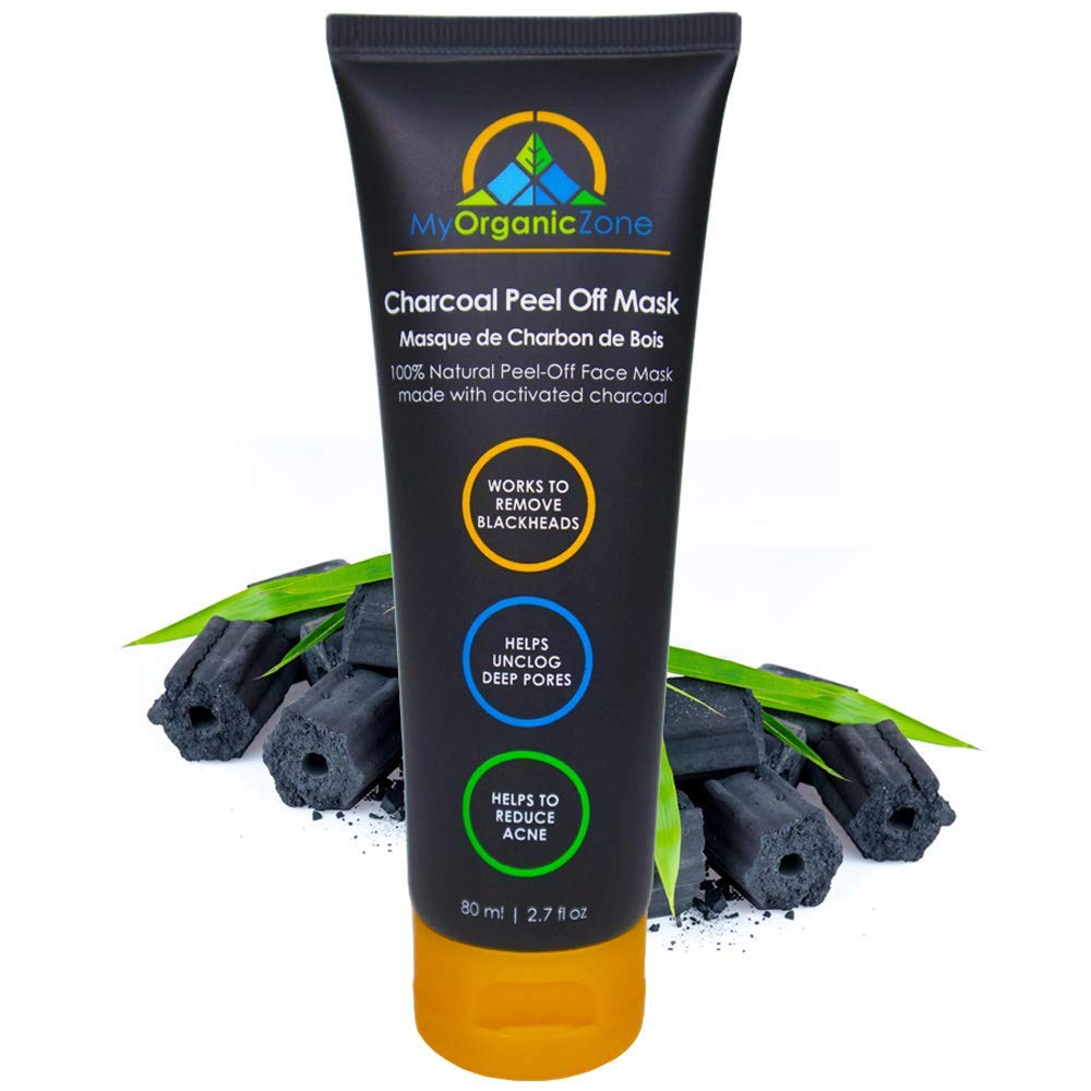 Download Amazon Com Charcoal Peel Off Mask Black Face Mask For Men And Women Blackheads Remover And Extractor Black Activated Charcoal Mask For Face Deep Pore Cleansing Mask 2 7 Fl Oz 80ml Beauty PSD Mockup Templates