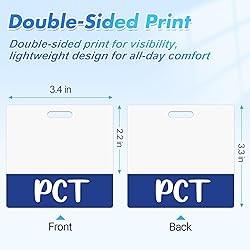 Besoar 5 Pack PCT Badge Buddy Card Holder