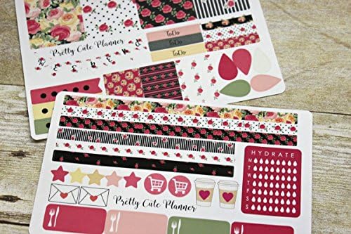 Weekly Planning Stickers / Bold French Country Planner stickers / Erin Condren Stickers / Happy Planner Stickers / Planner sticker set / Planner Decor