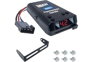 Lrichy 8508211 New Upgrade Proportional Brake Controller for 1-4 Axle Trailers (2/4/6/8 Brakes) - Replaces 8508220 Brake-EVN, Upgraded of 8507111 Time Delay IV-Fits Ford/GM/Chevy/Dodge/RAM/Toyota/Jeep