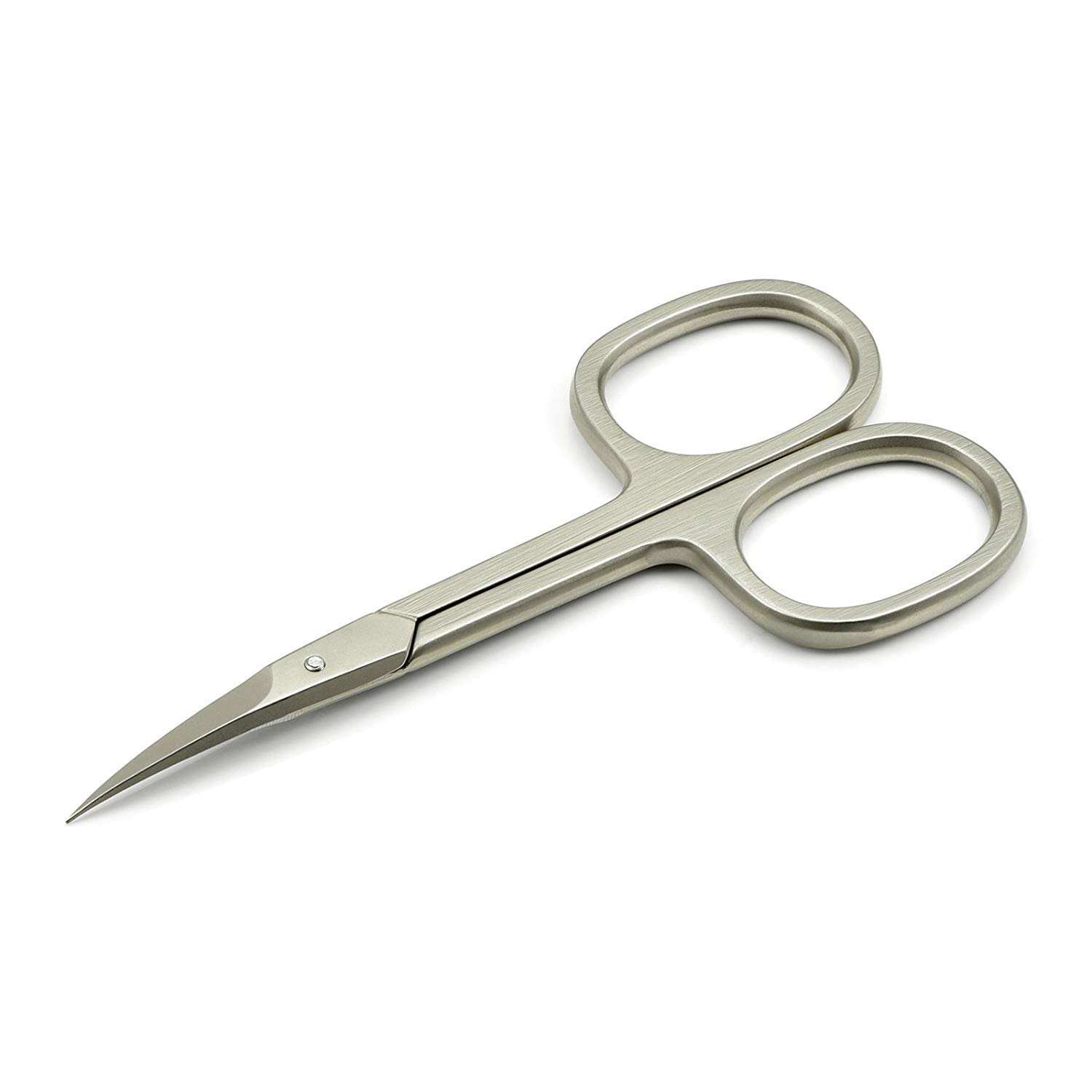 Eyebrow Scissors and Eyebrow Brush by AUMELO - Eyelash Extensions Shaping Curved Craft Stainless Steel Scissors for Your Beauty: Home Improvement