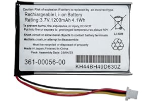 Pattaya 361-00056-00 Battery Replacement for Gar min Drive 50/L 51 51LMT Nuvi 30 50/LM 52/LM/LMT 55/LM/LMT GPS Navigation Uni