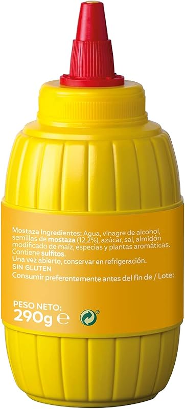 Salsa Mostaza Barrilito 290g sin Gluten