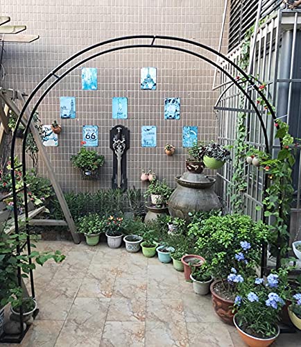 Rosenbogen Metall, Torbogen Für Kletterpflanzen, Lauben, Hinterhöfe, Hochzeit, Wetterfest, Stabil, Leicht Zu Montieren… – Bild 8