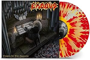 Tempo of the Damned 20th Anniversary Natural Yellow Red Splatter