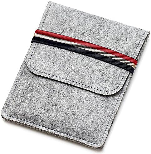 Sleeve for Kindle Paperwhite / Kindle Voyage, Protective Felt Cover Pouch Bag for Amazon Kindle Paperwhite / Voyage / All-New Kindle(8th Generation, 2016) / Kindle Oasis E-Reader