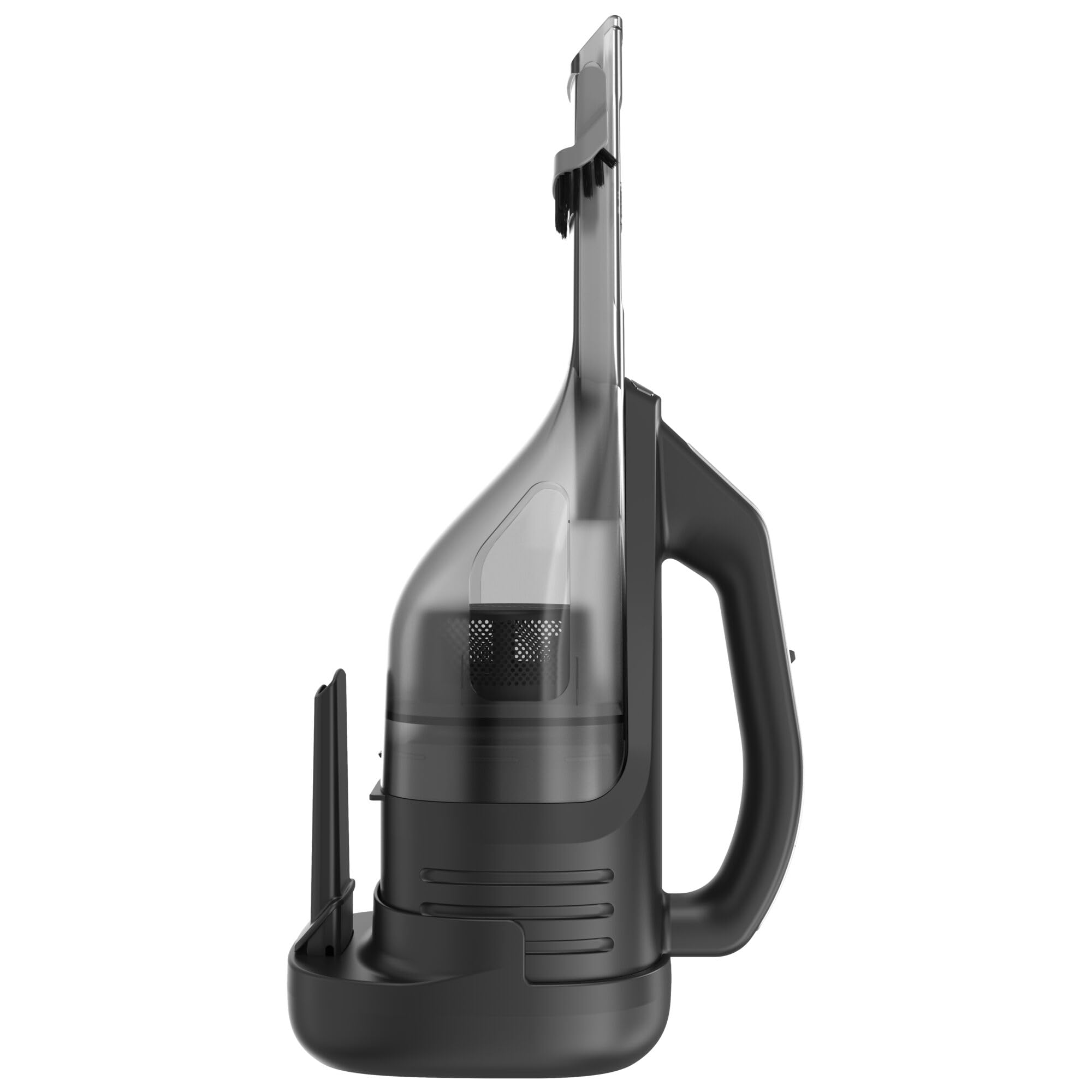 BLACK+DECKER dustbuster reveal Handheld Vacuum Cordless, Car Vacuum Portable Cordless, LED Light, Long Run Time, Rechargeable Lightweight Dust Buster, Includes Crevice Tool, Charging Base (HLVD320B42)