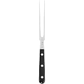 HENCKELS Classic Razor-Sharp 7-inch Flat Tine Carving Fork, German Engineered Informed by 100+ Years of Mastery