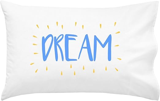 Amazon Com Oh Susannah Dream Kids Pillowcase Blue Yellow Fun