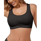 Wireless Bras for Women No Underwire Seamless Full Coverage T-Shirt Pullover Sleep Bra Comfort Lounge Bralette