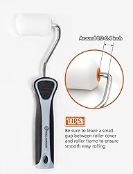 ROLLINGDOG Small Paint Roller - 2 Inch Roller Frame