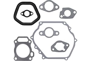Wai Danie Carburetor Cylinder Head Full Gasket Kit Compatible with Honda GX240 GX270 8HP 9HP 173F 177F Engine 06111-ZH9-405 Lawn Mowers Parts & Accessories Crankcase Gasket