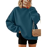 Trendy Queen Sweatshirts for Women Hoodies Oversized Crewneck Tops Sweaters Comfy Fall Winter Outfits Clothes 2026 Fashion