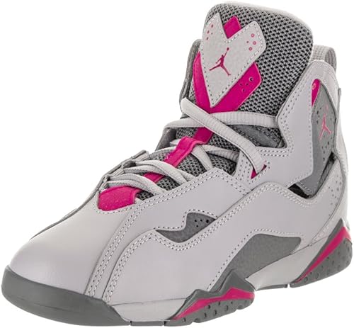 jordan true flight grey and pink
