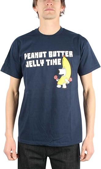 Amazon Com Family Guy Peanut Butter Jelly Time Shirt Clothing