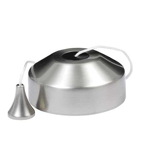 Bathroom Light Pull Chain Polished Chrome Square Bar & Chrome Chain