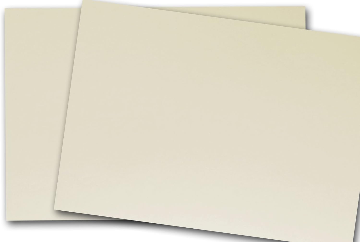 Blank Classic Crest 5x7 Flat Card Stock (50 Pack, Natural