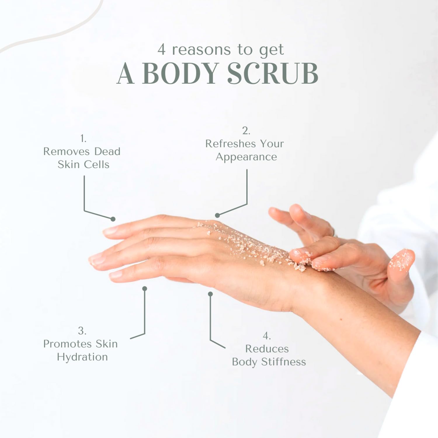 Fruit Cocktail Body & Foot Scrub 10 Oz - A refreshing, sweet, juicy aroma evokes the scent of freshly picked grapes - The best stocking stuffer. - Image 4