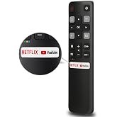 Replacement Remote Control Only for All TCL TV, Compatible for All TCL Android 4K UHD Smart TV(Without Voice Command)