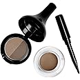 KRISTOFER BUCKLE Champion Eyebrow Pomade and Powder Blonde 0.09 oz. - All-In-One Eyebrows Product, Pomade & Two Powders for Fuller Brows