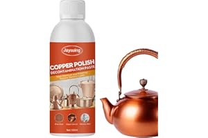 Copper Polish Paste, Copper Cleaner For Sink Gently, Cop-per Polishing Cream, Rust Removal For Metal, 100 Ml Cleans Without S