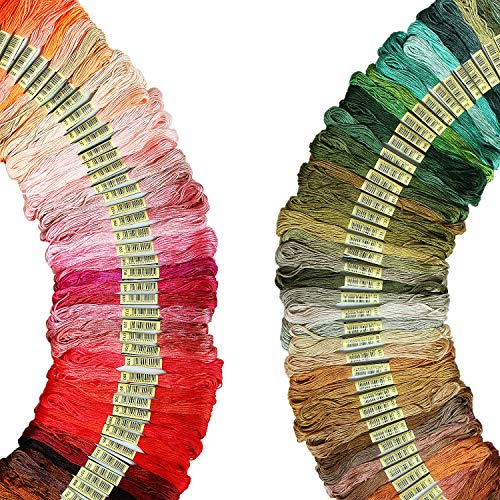 3 ATDAWN+Rainbow+Embroidery+Threads+Bracelets