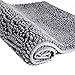 Ohuhu Super Soft Bathroom Rugs, Non Slip Microfiber Shaggy Chenille Bath Rug for Kitchen Bedroom