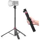 VIJIM MT-79 Extendable Photography Light Stand, 81" Portable Adjustable Light Tripod with 1/4" Screw, 360° Ball Head Camera P