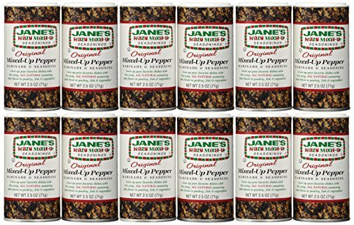 Jane S Krazy Mix Up Pepper, 2.5-Ounce Unit (Pack of 12)