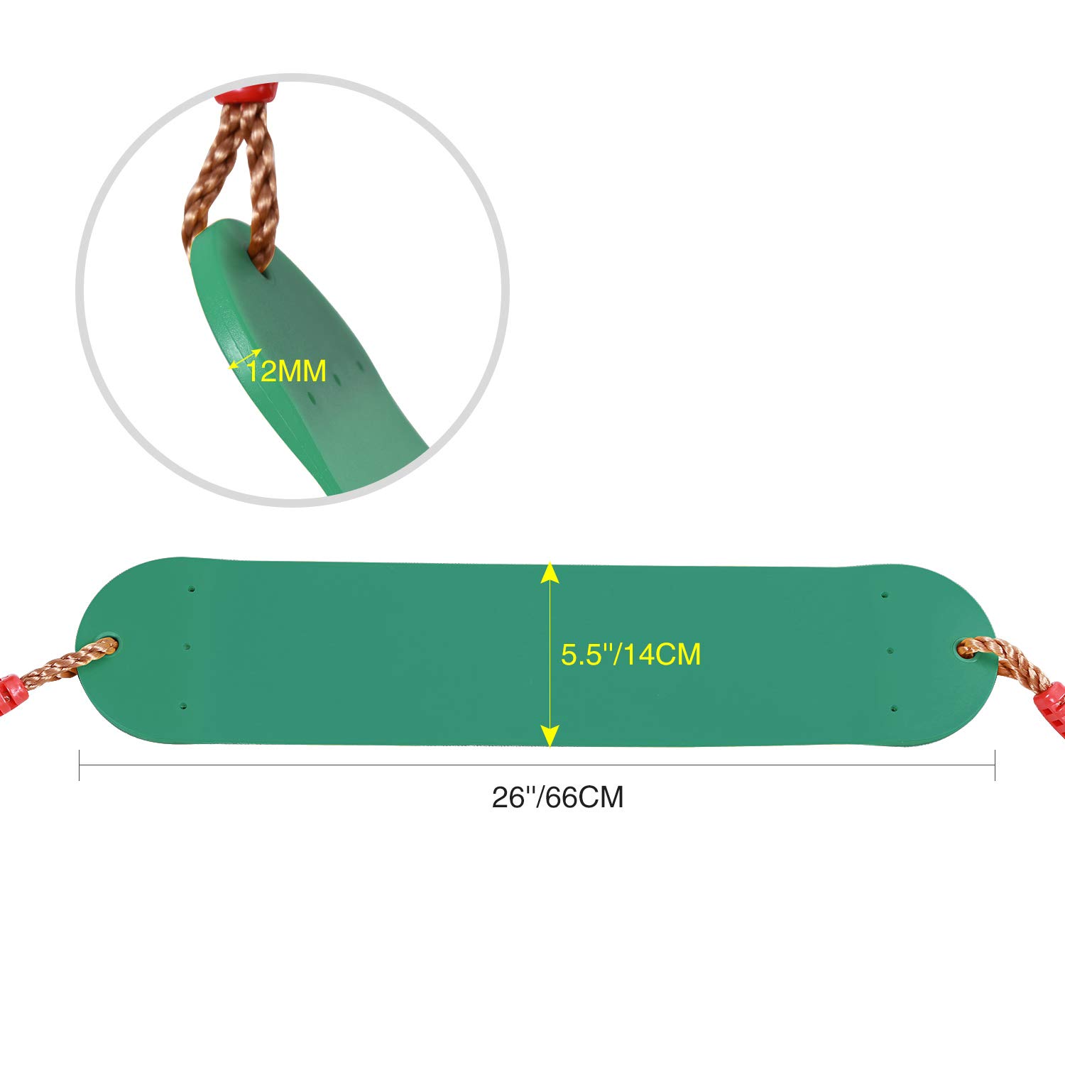 RedSwing Swing Seat for Kids Outdoor with 36-70