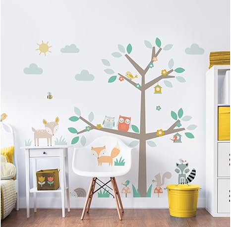 Walltastic 8 44647 Large Woodland Tree 