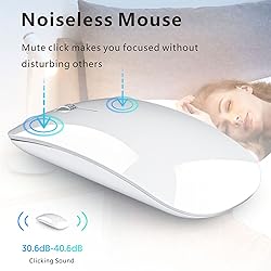 Uciefy U30 Bluetooth Mouse, Ultra Slim Triple Mode