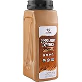 52USA Organic Cinnamon Powder,1 lb (16oz),Pure Ground Cinnamon | 100% Certified, Premium Quality Spice-Great for Baking, Cooking and Drinks, USDA &amp; Kosher Certified, Non-GMO, Gluten Free