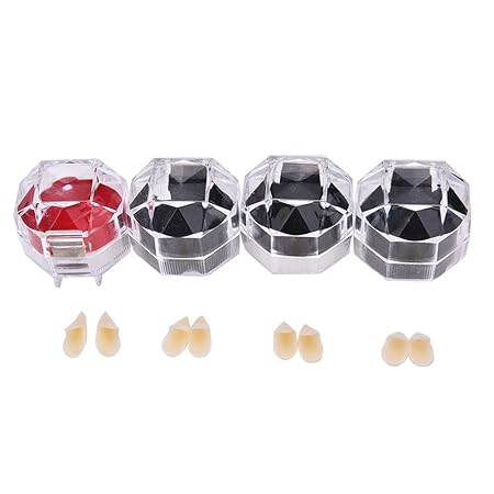 Vampirzähne für Halloween Chinkwin Wiederverwendbar Zahnersatz Cosplay Dekoration (17MM)