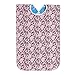 3 Pack Adult Bib for Eating Washable Reusable Waterproof Clothing Protector Backing Mealtime Clothing Protector Adult Aid Apron (Butterfly/Red Rose/Pink Flower)