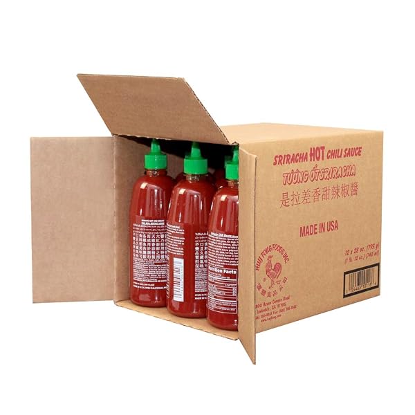TUONG OT SRIRACHA HOT CHILI SAUCE 28OZ
