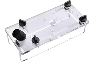 TJCYGO 495246 for festool Plexiglass Template Routing Aid Fit for festool of 900, of 1000, of 1010, of 1010 R, of 1400, of 2000, of 2200 Routers, Trenching Template, Edge Routing 10-Year Free Replacement