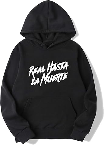 real hasta la muerte hoodie red