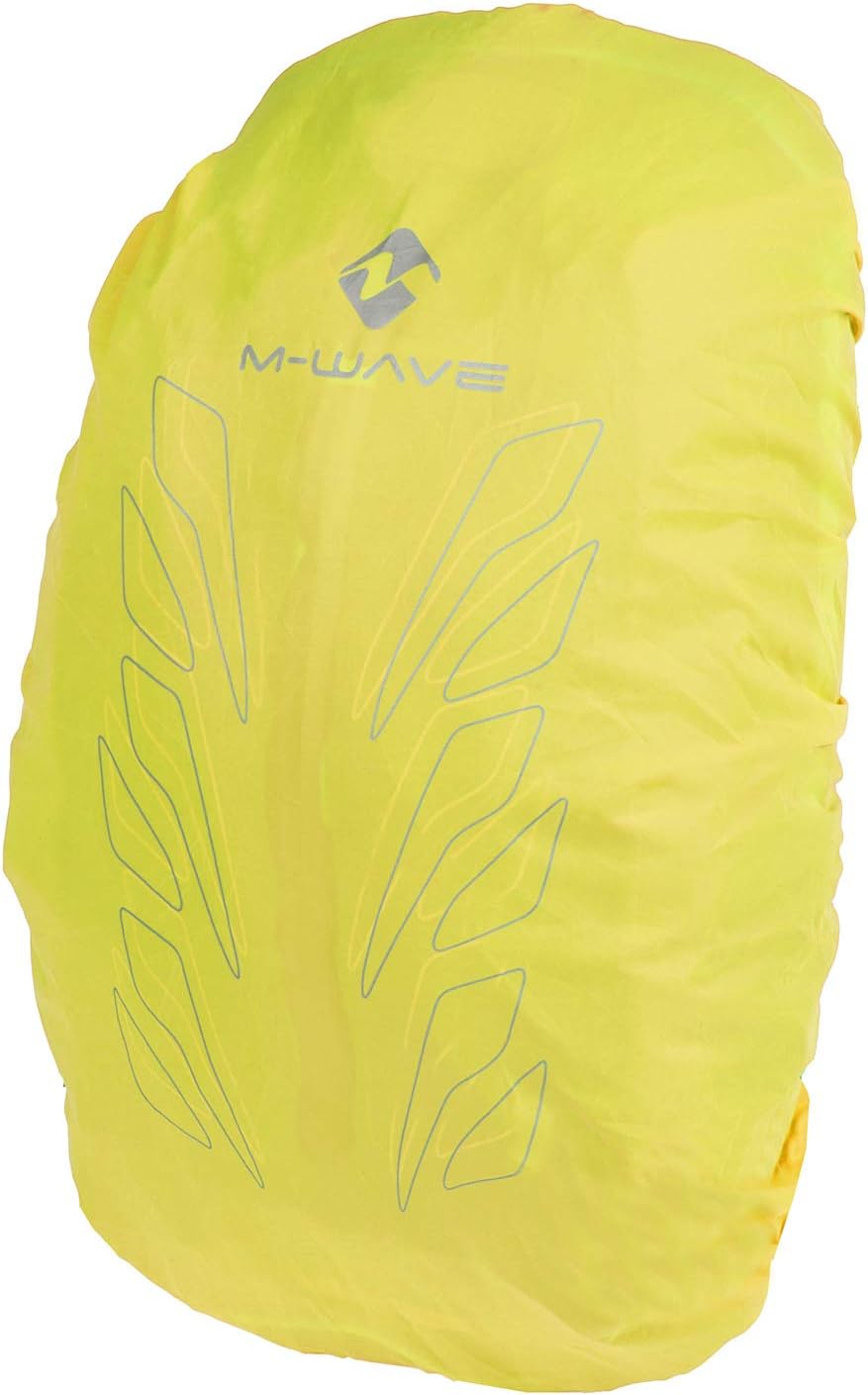 M-Wave Unisex's Rough Ride Back Biker special backpack neon yellow, without water bag - Image 4